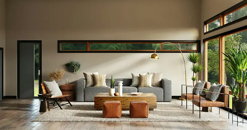 Santa Ana Wallpaper Installation